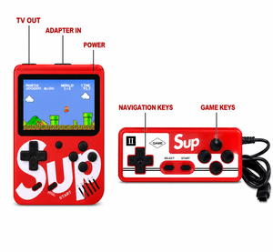 SUP 400-in-1 Retro Game Console – 2 Player & TV Output