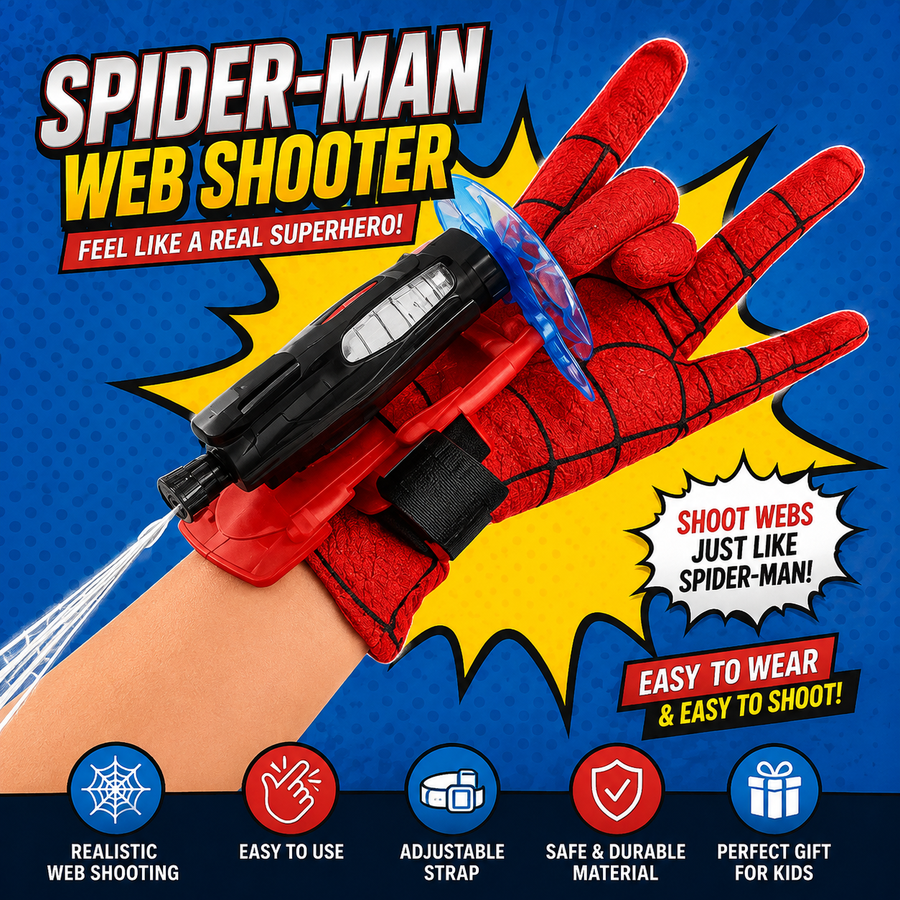 Web Shooter Glove – Suction Dart Launcher
