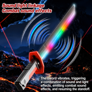 Thunder Style LED Sword – RGB, Smoke & Thunder